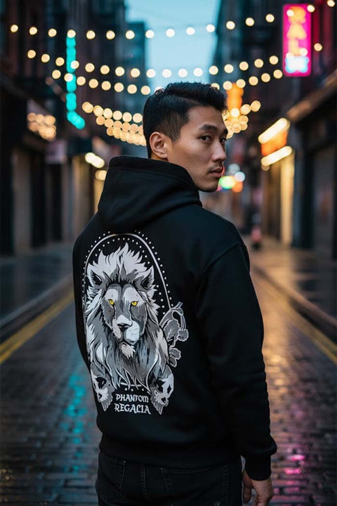 Conqueror's Roar Hoodie - 450 GSM - Phantom Regalia