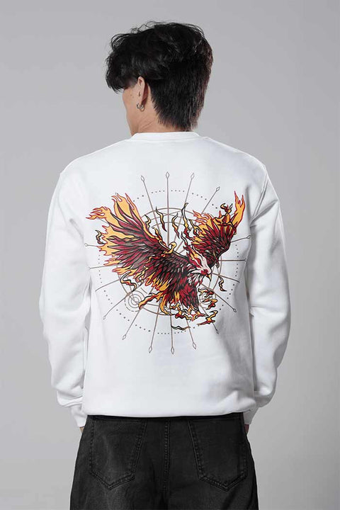 Fire Brone Relaxed Fit Sweatshirt - 380 GSM - Phantom Regalia