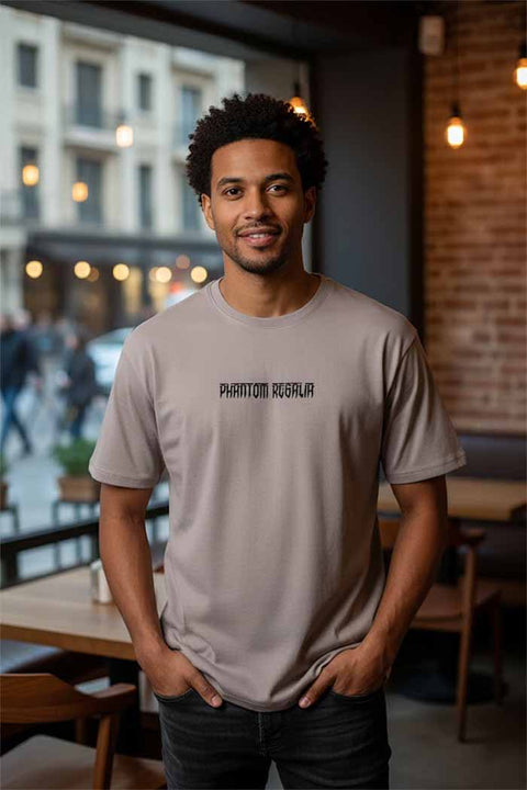 Roar Strike Oversized Tee - 230 GSM - Phantom Regalia