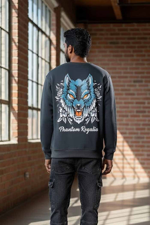 Shadow Bone Relaxed Fit Sweatshirt - 380 GSM - Phantom Regalia