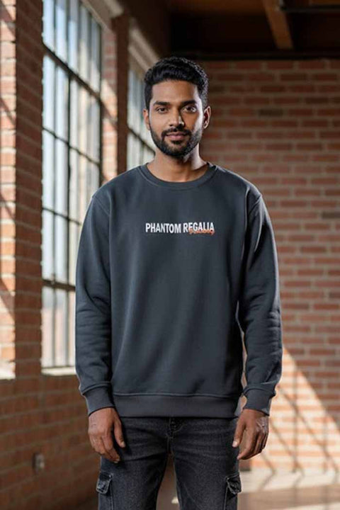 Shadow Bone Relaxed Fit Sweatshirt - 380 GSM - Phantom Regalia
