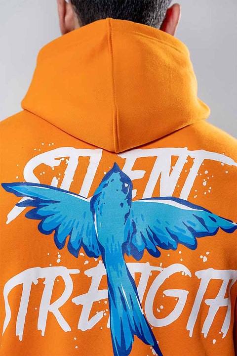 Silent Strength Hoodie - 450 GSM - Phantom Regalia
