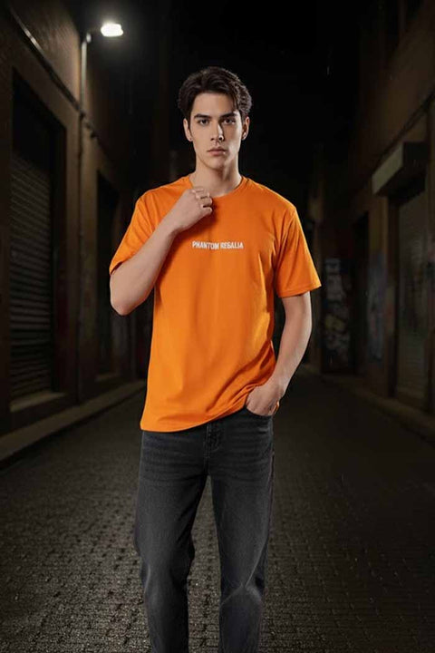 Silent Strength Oversized Tee - 230 GSM - Phantom Regalia