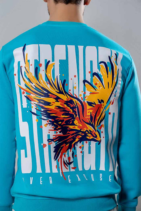 Strength Relaxed Fit Sweatshirt - 380 GSM - Phantom Regalia