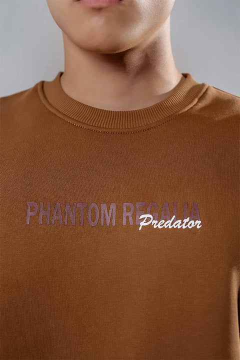 The Majesty Relaxed Fit Sweatshirt - 380 GSM - Phantom Regalia
