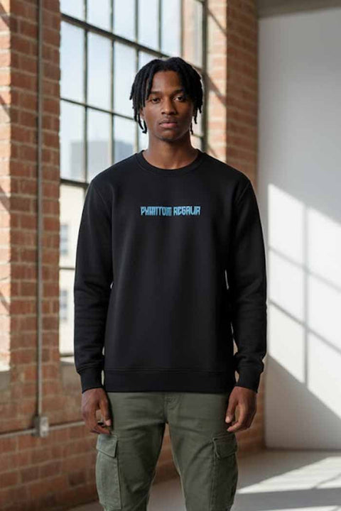 Tusked Fury Relaxed Fit Sweatshirt - 380 GSM - Phantom Regalia