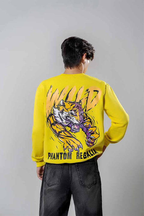 Wild Soul Relaxed Fit Sweatshirt - 380 GSM - Phantom Regalia
